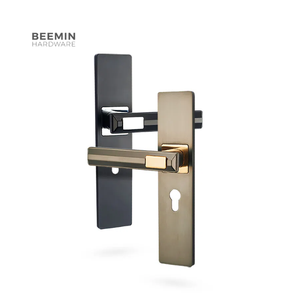 亜鉛合金の入り口メイン木製ドアと窓レバープライバシー高級ノブハンドルドアロック木製用 - Product Image 4
