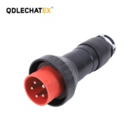 ATEX IP65防水5pin 3P + N + E WF2防腐16amp 16A ex防爆插头和插座