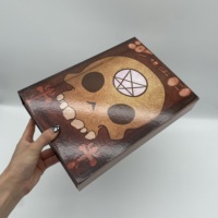 Boîte de livre couleur avec logo imprimé, boîte cadeau magnétique personnalisée rectangle rigide, emballage de boîte de bande dessinée en papier imprimé