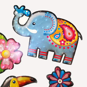 High Quality Decorative Peel and Stick Elephant <strong>Wall</strong> <strong>Stickers</strong> for <strong>Nursery</strong> Kid's Room - Product Image 1