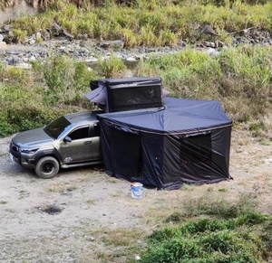 Grand espace étanche nouveau produit <span class=keywords><strong>2m</strong></span> 2.5m Foxwing auvent pièces auvent latéral de voiture pour SUV avec annexe en vente murs latéraux de voiture - Product Image 4