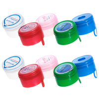 Tapa de plástico desechable 20 19 litros 55mm tapa de botella de agua sin derrames de 5 galones