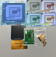 Écran LCD de réparation de réglage de la luminosité Funnymoded IPS v2 pour écran rétro-éclairé nintondo Gameboy pocket GBP