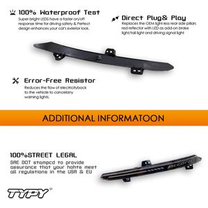 Pour Honda Accord 10e, 10,5e et 11e génération, feux arrière à LED avec lettres, feux de circulation modifiés, clignotants, feux de freinage - Product Image 6