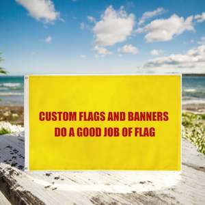 Nueva Bandera de Impresión Digital para Interiores/Exteriores de 12x18 Pulgadas, Bandera de País Personalizada con Impresión a Doble Cara, Cualquier Patrón y Tamaño Posible - Product Image 2