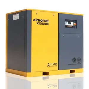 AirHorse Electrical Industrial 20HP Low Pressure 3Bar 4Bar 5Bar 15KW China Rotary Screw Type Air Compressor Machine