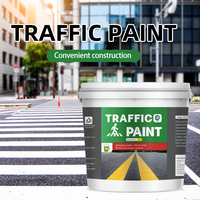 Peinture de trafic au Latex acrylique vernis liquide blanc pour voitures routes bateaux pour application de pulvérisation au pinceau pour peinture de sol de marquage routier