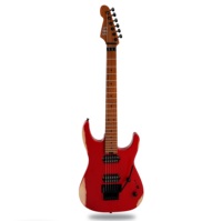 Guitare électrique SBS VS260 avec manche en érable, corps en acier, tremolo Floyd Rose, micros humbucker Alnico II entièrement enroulés, finition polie