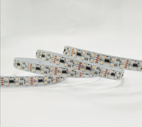 Personnalisé Nouvelle Arrivée WS2814 Bande LED Magique RVB RGBW à Deux Signaux Corps en Cuivre Durable Découpable pour Hôtels Commande Vocale