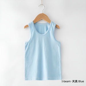 Débardeur d'été pour tout-petits garçons et filles, personnalisable (logo/couleur), en coton doux, vente en gros pour enfants - Product Image 6