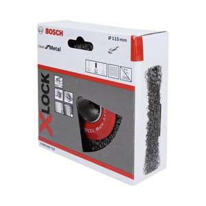 BOSCH - 2608620732 Rueda de alambre prensado de 3165140954181mm Ø 115mm, acero inoxidable-ABRASIVOS EAN - Product Image 1