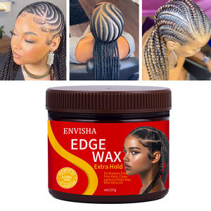 Pommade Coiffante Anti-Frisottis Longue Durée <span class=keywords><strong>à</strong></span> Tenue <span class=keywords><strong>Forte</strong></span> avec Logo Personnalisé pour le Contrôle des Bords et le Lissage des Cheveux - Product Image 1