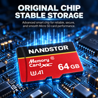 Cartes mémoire SD TF Nandstor Factory 8 Go 16 Go 32 Go 64 Go 128 Go 256 Go 512 Go OEM haute vitesse C10 U1 pour GPS, MP3, haut-parleur