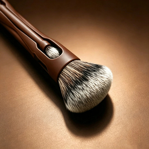 Ensemble de 10 pinceaux de maquillage véganes à double embout, magnétiques et denses, pour fond de teint, contour, anticernes, poudre et estompage des yeux - Product Image 2