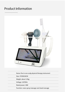 Grande remise Analyseur de détection de follicules cutanés Analyseur de cuir chevelu et de cheveux Détecter l'humidité de la peau Nettoyage en profondeur du cuir chevelu pour SPA Salon de beauté - Product Image 6