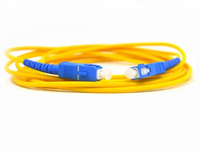 Cordon de brassage fibre optique monomode FTTH SC/UPC vers SC/UPC 1 cordon
