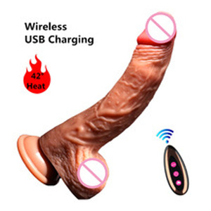 Delove Dildo <span class=keywords><strong>Vibrator</strong></span> mit Fernbedienung Vibrierender Dildo Stoßender Penis Weibliches Masturbationswerkzeug Dido <span class=keywords><strong>Vibrator</strong></span> Sexspielzeug für Frauen - Product Image 5