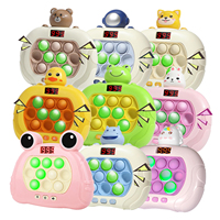 Console de jeu Montessori en plastique à 999 niveaux, machine à bulles, jouet éducatif sensoriel anti-stress