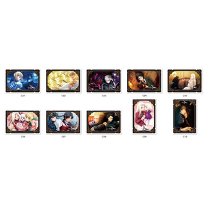 10 Cajas al por Mayor Dafan Zhijian <span class=keywords><strong>Fate</strong></span>/<span class=keywords><strong>Zero</strong></span>, Insignia Redonda de Doble Purpurina de 50mm y Caja Sorpresa Coleccionable para Juguetes y Regalos - Product Image 2