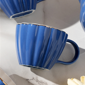 Nordic Green <b>Tea</b> <b>Set</b> Ceramic Teapot and Cups <b>Set</b> Porcelain Blue <b>Tea</b> <b>Pot</b> <b>Set</b> with Tray - Product Image 6