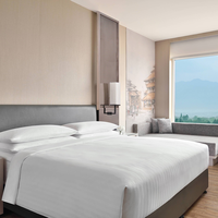 Ensemble de linge et d'accessoires d'hôtel modernes personnalisables pour chambre d'hôtel cinq étoiles