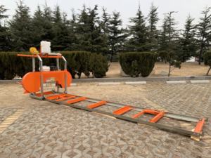 חיתוך עץ ניסור עץ sawing טחנת עץ טחנת מכונת חיתוך עץ טחנת מכונת חיתוך עם מנוע בנזין - Product Image 3