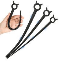 Sonde urétrale en silicone à joint en bambou, bâton de stimulation de dilatation du pénis avec anneau de traction, jouet sexuel BDSM pour la masturbation masculine