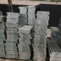Matériau de construction d'usine Planches d'échafaudage en métal pour pédale de tremplin en acier galvanisé par immersion