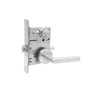 Mỹ USA tiêu chuẩn ANSI Lỗ mộng khóa cửa cơ thể nhiệm vụ nặng nề cao an ninh cửa xử lý khóa - Product Image 2