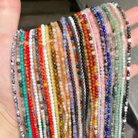 Perles de pierres précieuses naturelles en vrac, couleurs assorties, pierres mélangées, perles rondes, en vrac, entrepôt local, livraison rapide, vente en gros