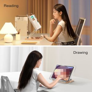Support de livre acrylique de lecture réglable flexible portable en gros de style populaire moderne pour la maison - Product Image 6