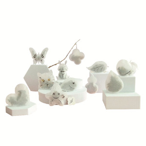 Sachets de thé en tissu non tissé PLA biodégradable en forme d'animaux et de fruits, marque privée OEM - Product Image 5