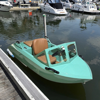 Mini Jet-boat Électrique en Aluminium à Moteur pour Jeux Aquatiques Personnels, Type Jet Ski, avec Propulsion par Jet d'Eau, Type Go-Kart, En Promotion