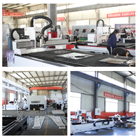 Machine de découpe laser automatique certifiée ISO, CNC, 50/60 Hz, grand format, table de travail, surveillance à distance, découpe haute performance