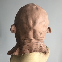 Masques d'halloween en Latex pour carnaval et Halloween, déguisements de fête amusants et réalistes, pour le Cosplay effrayant