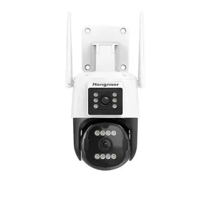 8 6MP双镜头闭路电视网络摄像机家庭安全无线无线户外自动跟踪蓝牙ICsee摄像机