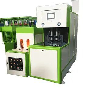 stretch blow moulding machine semi-automatic automatic blow molding machine, mineral water bottle pet plastic blow mold machine