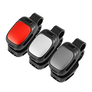Clip universel pour lunettes de soleil à fixer sur pare-soleil de voiture avec coussinet en silicone pour rangement de lunettes sur pare-soleil automobile - Product Image 1