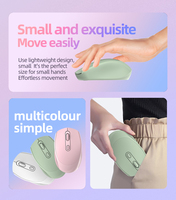 Souris optique 4D silencieuse sans fil 2,4 GHz Keywin Factory, mini portable, colorée, ergonomique, 1600 DPI, pour les deux mains, en promotion