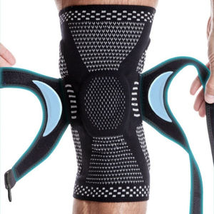 Manchon de soutien du genou à haute élasticité, antidérapant et stabilisant, pour l'arthrite, l'entraînement en salle de sport et l'utilisation en extérieur - Product Image 4
