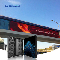 Pantalla LED para Exteriores P3.91 Fija de 6500cd de Alto Brillo, Pantalla LED Impermeable para Publicidad Exterior, Pantalla Grande
