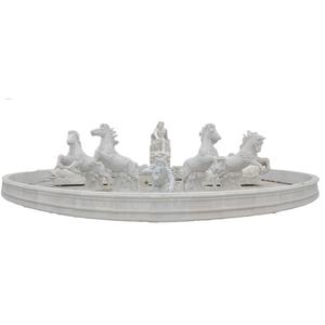 <span class=keywords><strong>Fuente</strong></span> de agua de piedra para jardín, estatua de Poseidón y caballo alado - Product Image 4