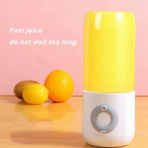 Outdoor Electric Fresh Juicer 380ml Glass 4 Stainless Steel Blades USB Rechargeable Portable Mini Blender Household Car RV Use - Product Image 3