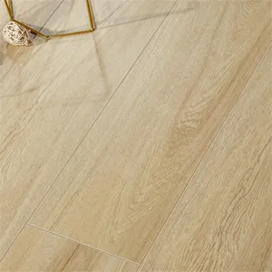 Fácil de limpiar 8mm de abedul rojo HDF u ranura suelo laminado de madera