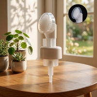 Pompe à lotion en mousse avec distributeur à pompe en plastique et tête de brosse en silicone, usage industriel, anti-fuite