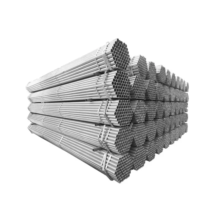 ERW steel square tubing standard sizes, pre zinc coated square galvanized steel pipe 4" tube