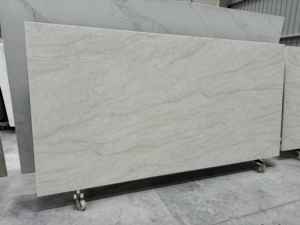 Encimera de Cuarzo Calacatta Moderna para Baño y Cocina, Losas de Piedra Artificial de Cuerpo Completo - Product Image 2