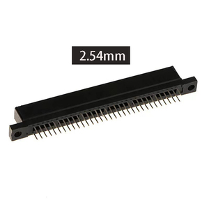 สำหรับ SNES <span class=keywords><strong>SFC</strong></span> 64 พินการ์ดสล็อต 2.54 มม. ช่องเสียบสำหรับเปลี่ยนสำหรับเซก้า เจเนซิส นินเทนโด ซูเปอร์ แฟมิคอมเกมการ์ดหน่วยความจำเชื่อมต่อ - Product Image 1