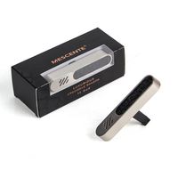 Diffuseur de parfum pour voiture Mescente Luxury, clip pour grille d'aération, alliage d'aluminium, parfum longue durée, évaporation naturelle