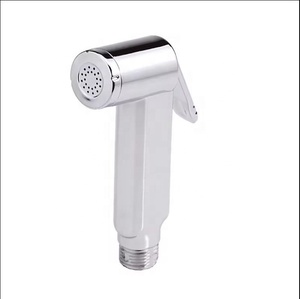 ABS Electroplated Handheld Pressurized Toilet <strong>Spray</strong> Gun Companion <strong>Bidet</strong> Accessory for Bathroom Disposable Blister Set - Product Image 4